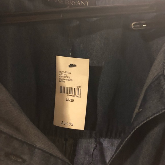 Denim button down top - Picture 5 of 5